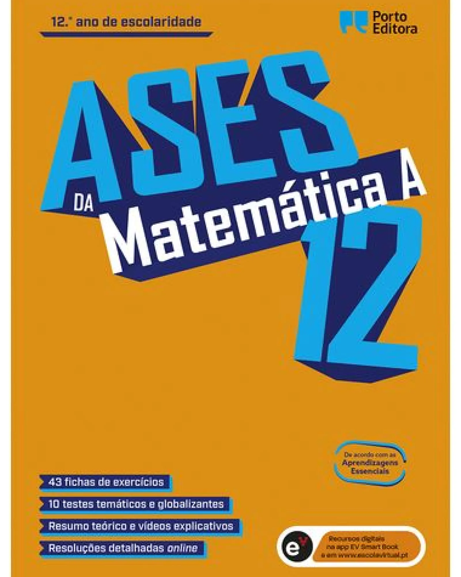 Outlet Porto Editora Ases da Matemática - Matemática A - 12.º Ano