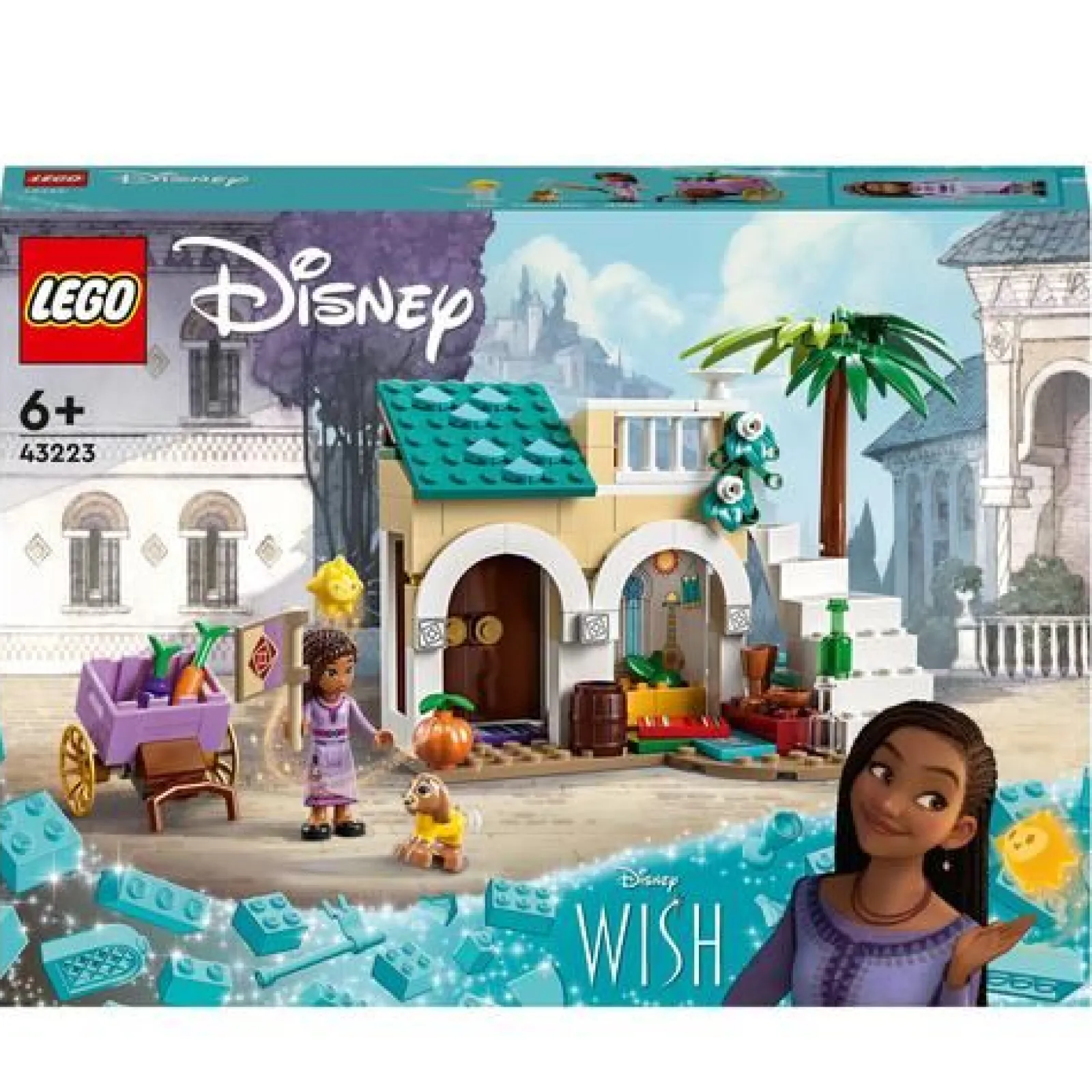 Lego-Princess Asha Na Cidade Das Rosas