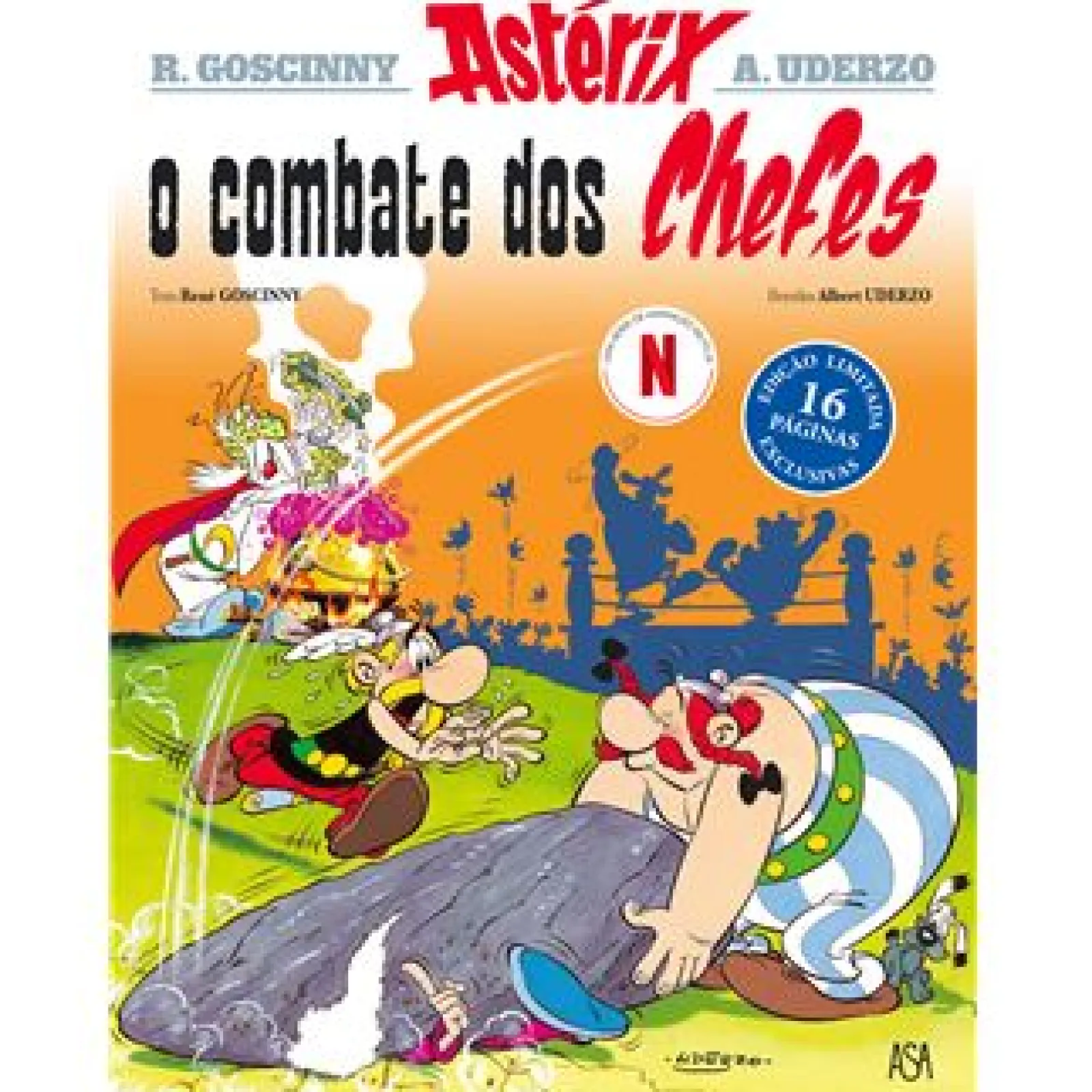 Asa Astérix - o Combate dos Chefes de René Goscinny