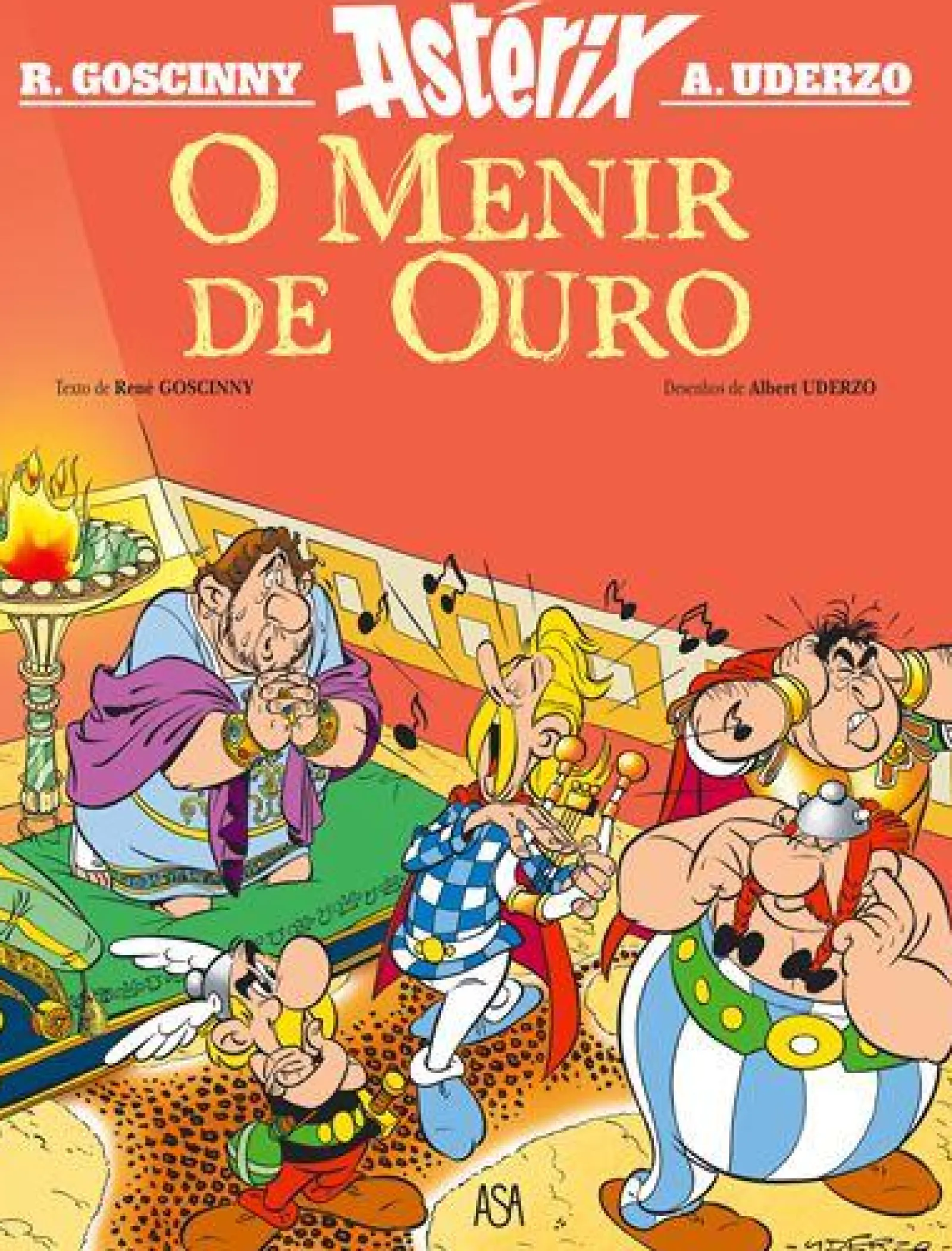 Asa Astérix - o Menir de Ouro de René Goscinny