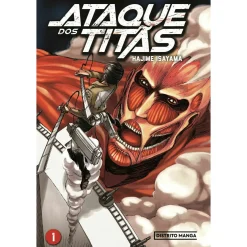 Best Distrito Mangá Ataque dos Titãs - Livro 1 de Hajime Isayama