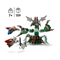 Hot Lego-Super Hero Ataque Sobre O Novo Asgard Lego