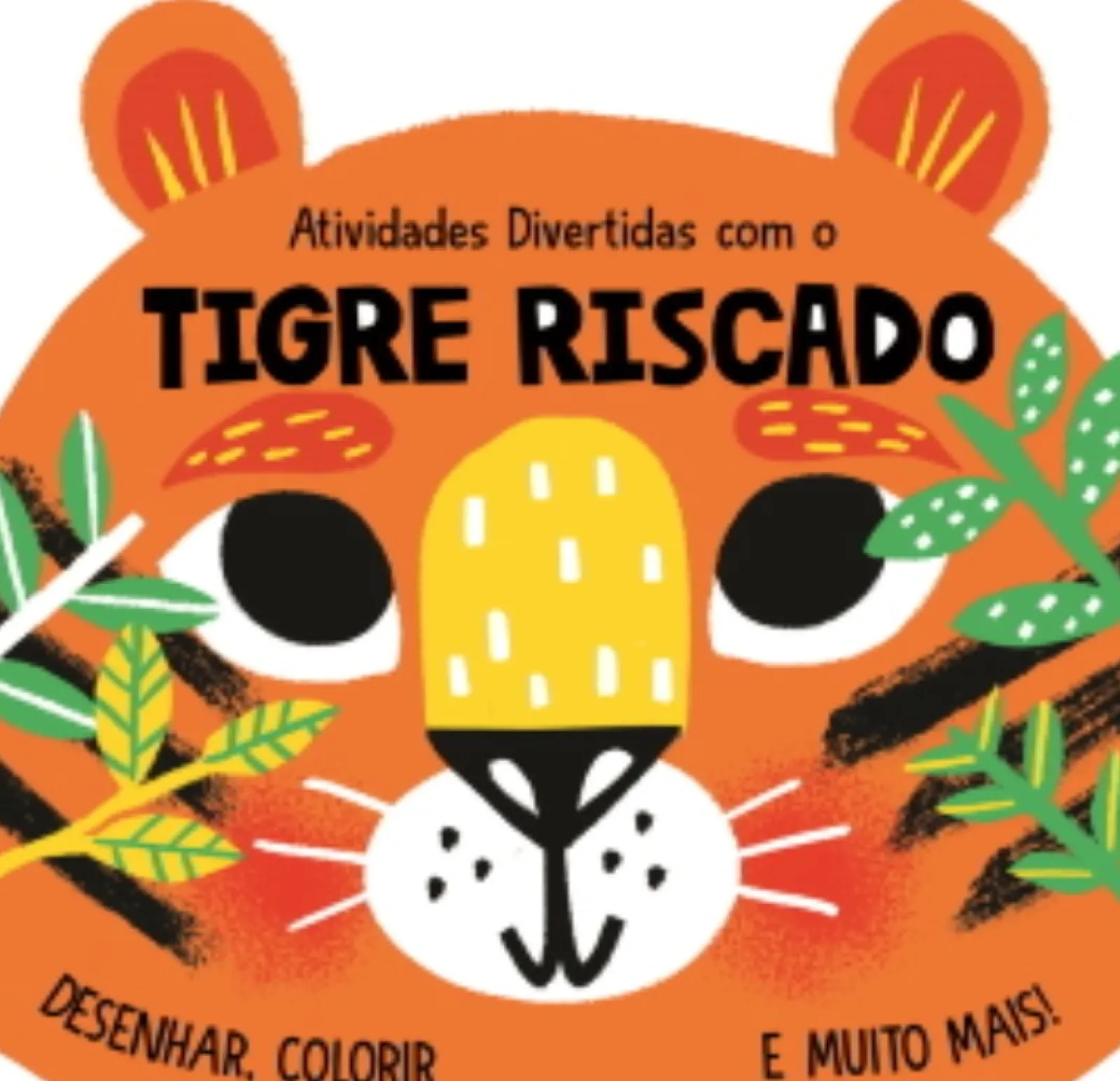 Joybooks Atividades Divertidas com o Tigre Riscado de Emma Smith - Desenhar, Colorir e Muito Mais!