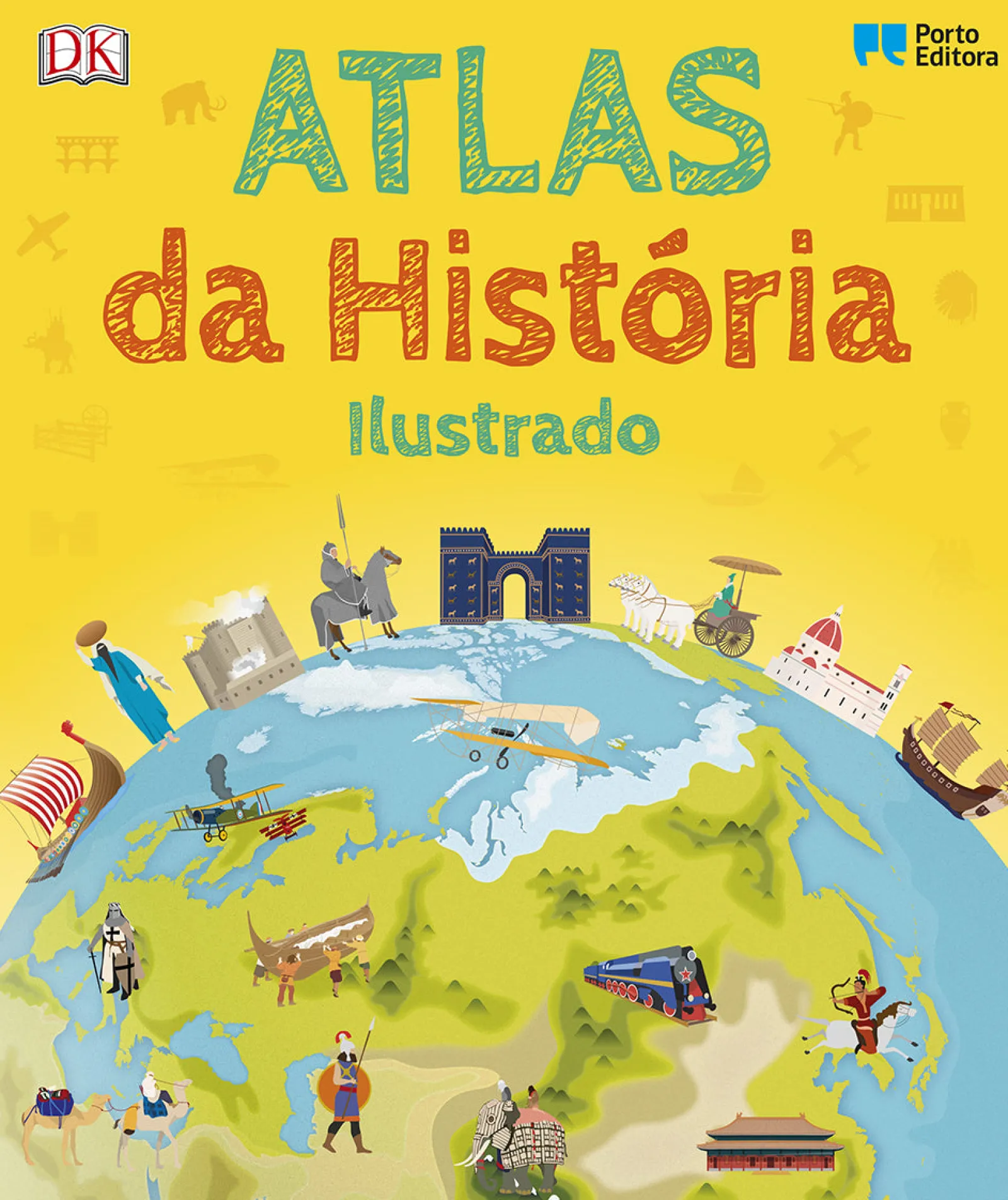 Outlet Porto Editora Atlas da História Ilustrado