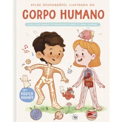 Yoyo Atlas Desdobrável Ilustrado - Corpo Humano de BOOKS