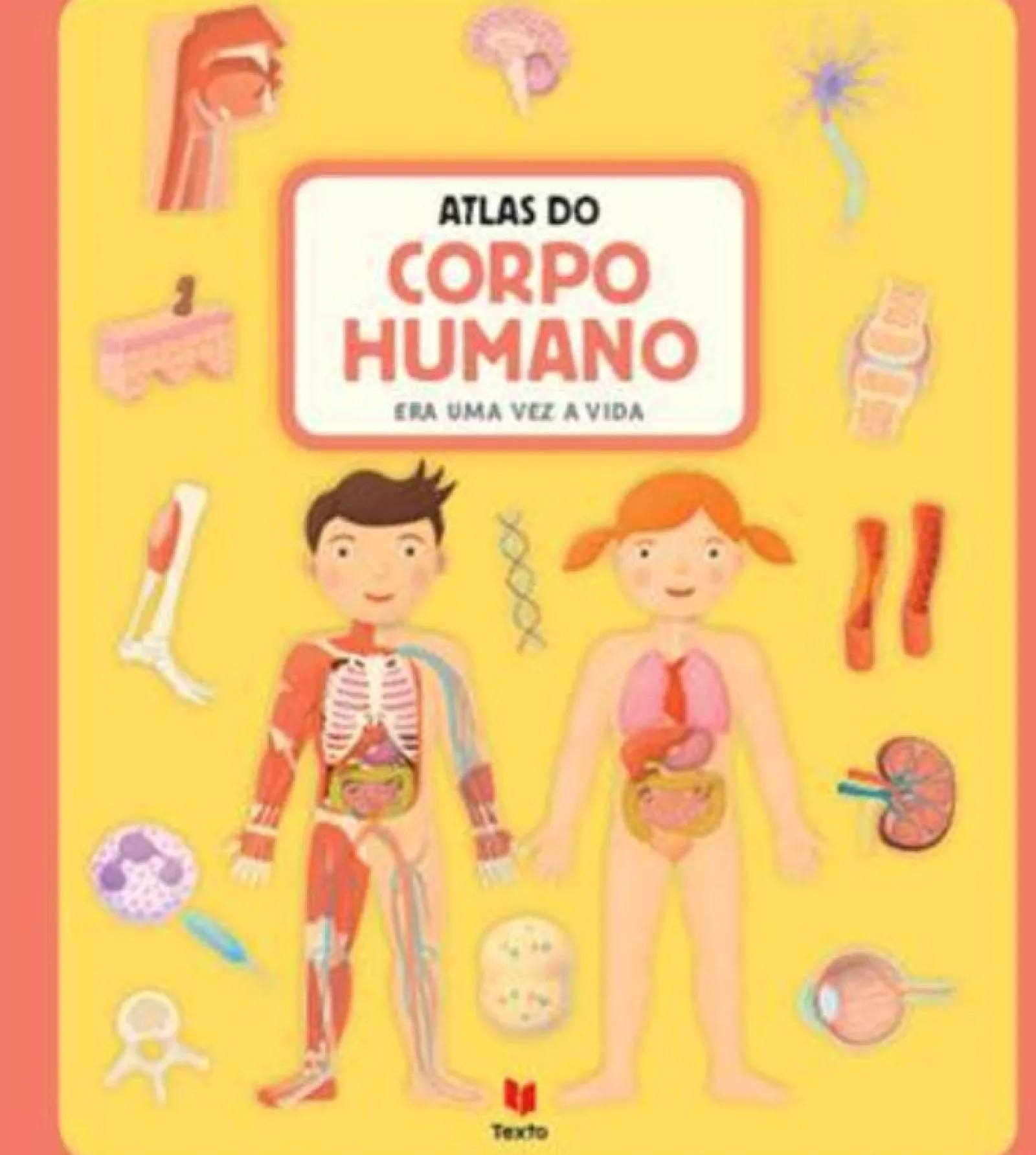 Texto Editora Atlas do Corpo Humano - Era uma Vez a Vida de Tomás Tuma