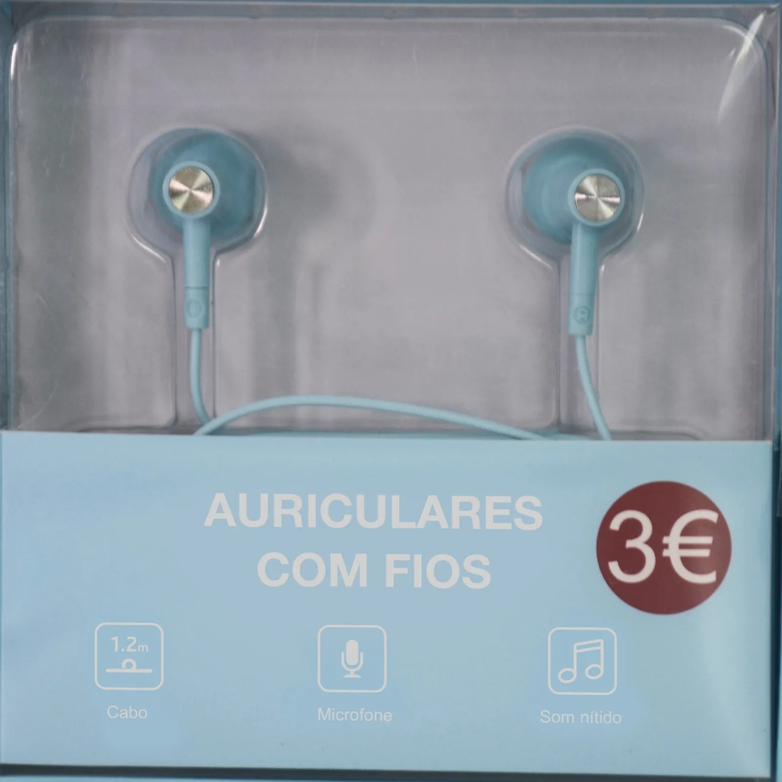 Onetop Auriculares Com Fios Aqua Sky