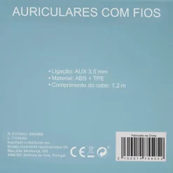 Onetop Auriculares Com Fios Aqua Sky