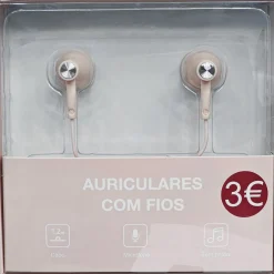 Onetop Auriculares com Fios Rosa Fusion