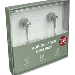 Clearance Onetop Auriculares com Fios Verde Fusion