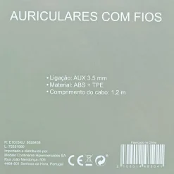 Clearance Onetop Auriculares com Fios Verde Fusion