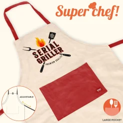 Legami Avental - Serial Griller