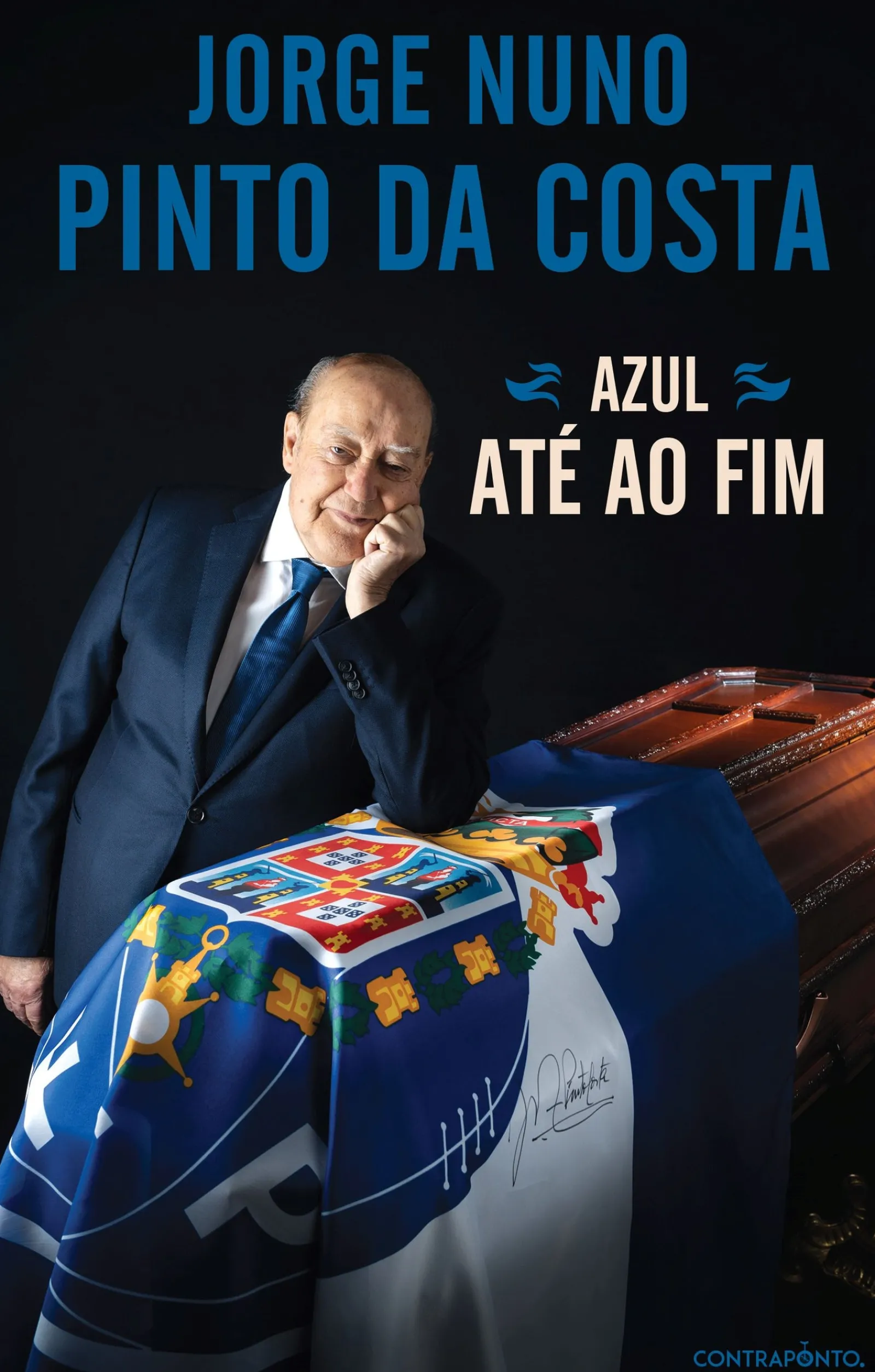 Online Contraponto Editores Azul até ao Fim de Jorge Nuno Pinto da Costa