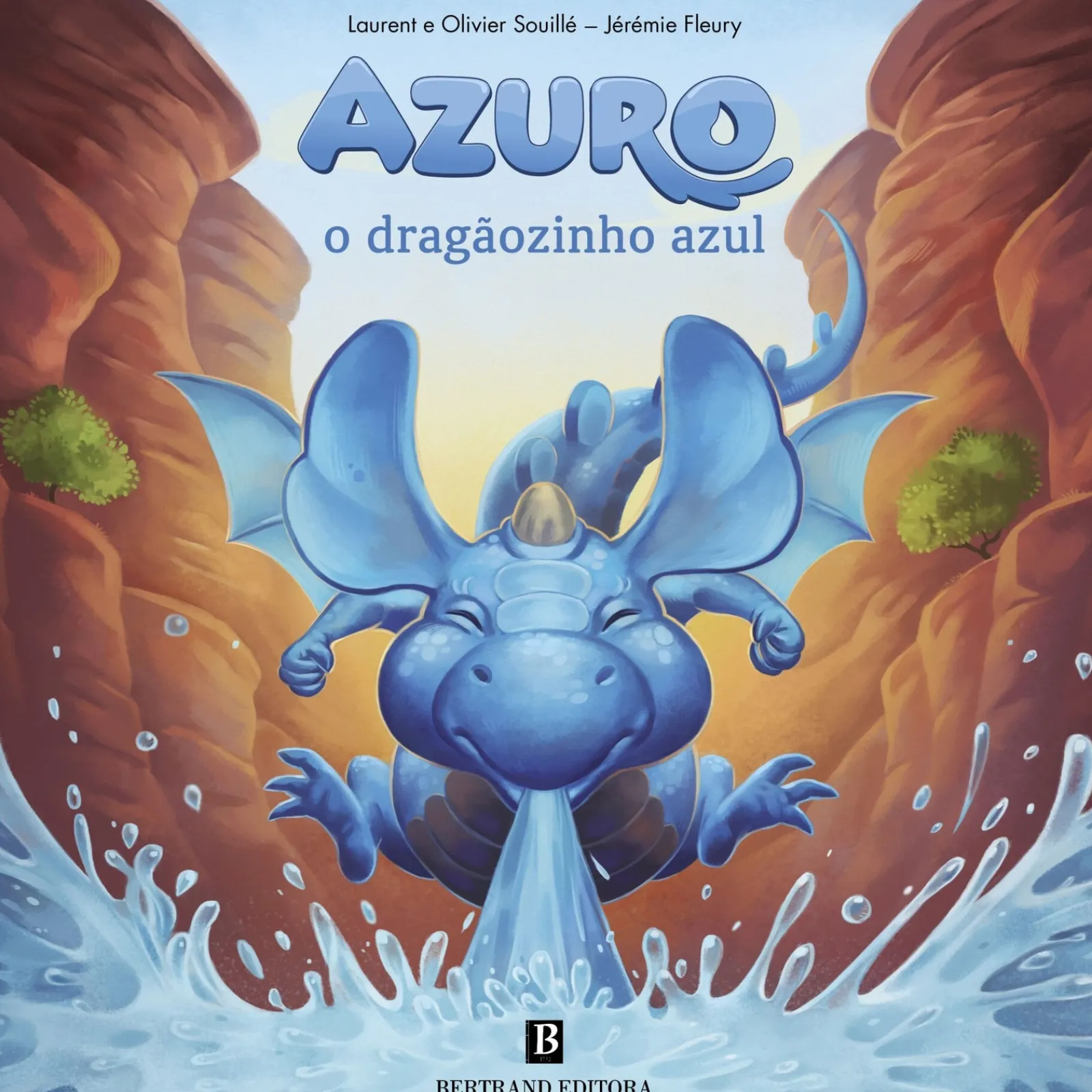 Bertrand Azuro - o Dragãozinho Azul de Laurent Souillé e Olivier Souillé