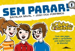 Booksmile Batalha Naval e Jogo dos Pontinhos de Maria Francisca Macedo - O Clube dos Cientistas - sem Parar! - N.º 1