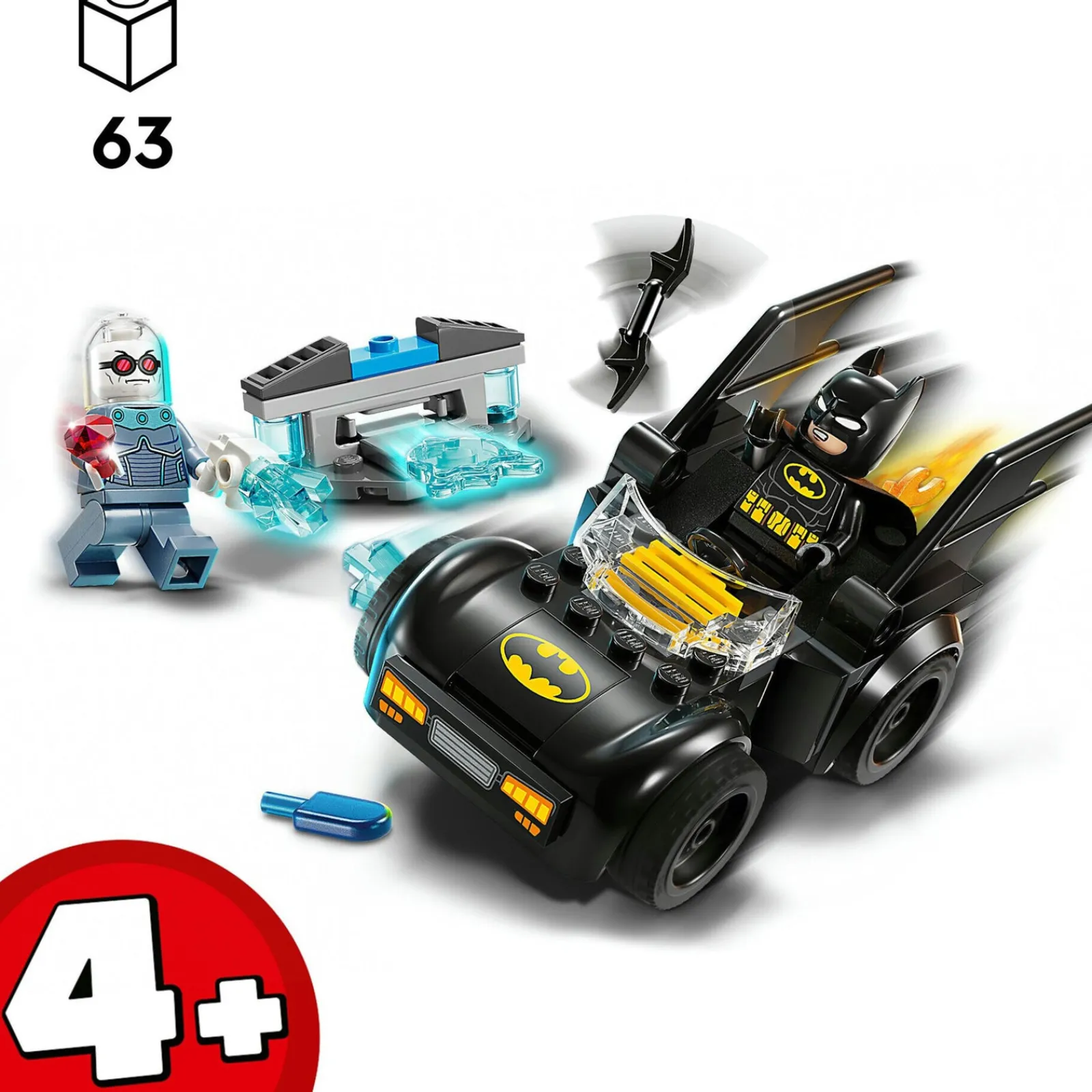 Online Lego-Super Hero Batman E Batmobile Contra Mr. Freeze