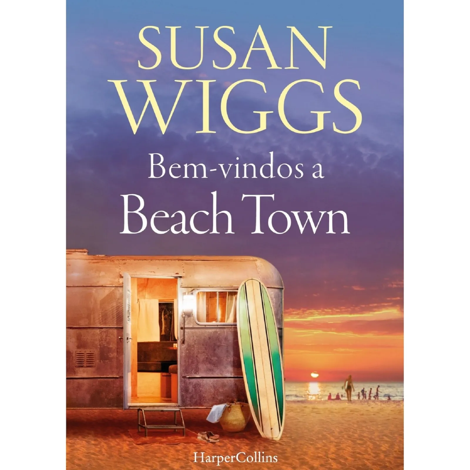 Harper Collins Bem-Vindos a Beach Town de Susan Wiggs