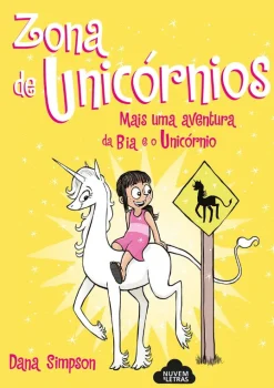 Nuvem De Letras Bia e o Unicórnio - Zona de Unicórnios de Dana Simpson - N.º 5