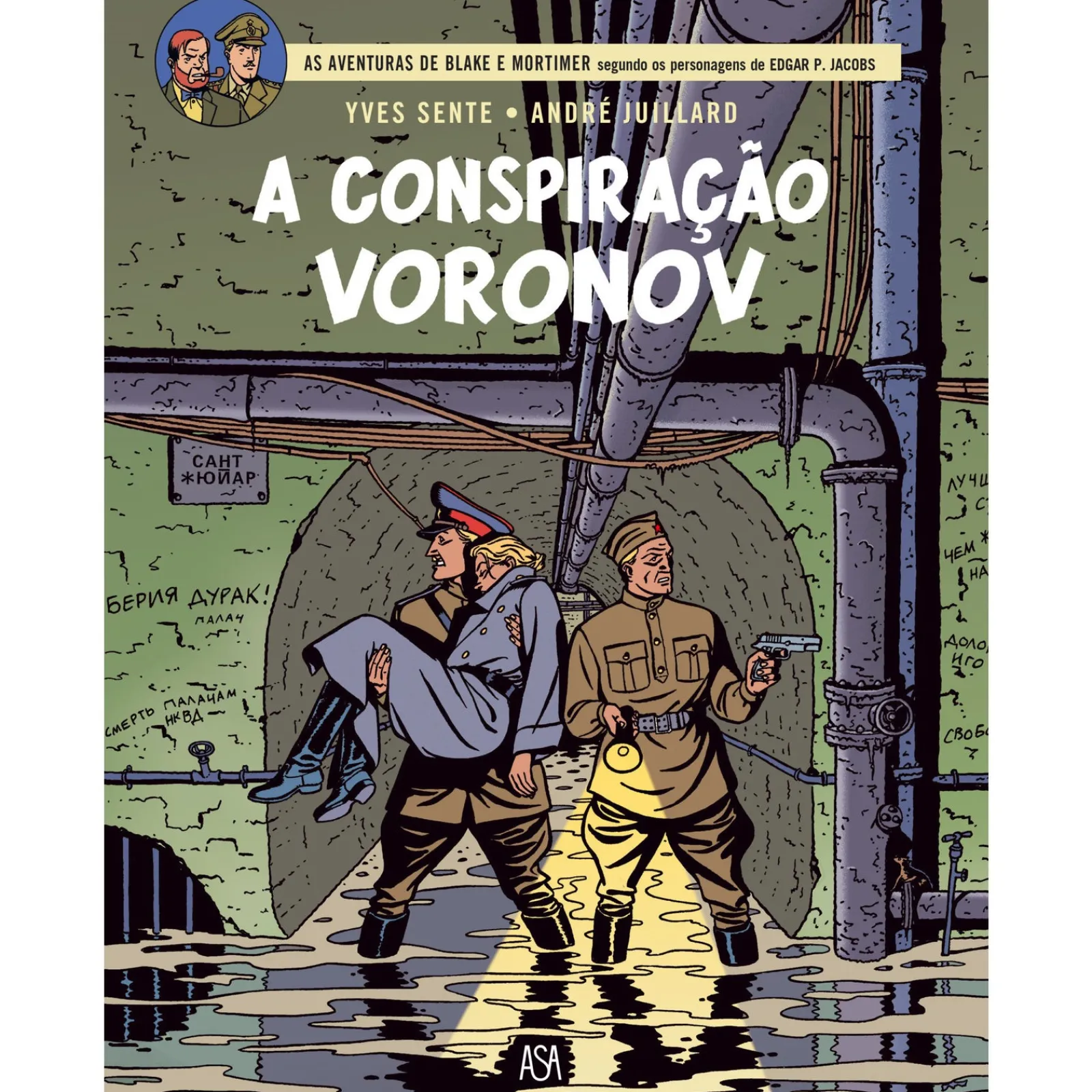 Online Asa Blake e Mortimer Nº 14 - A Conspiração Voronov de Yves Sente e André Juillard