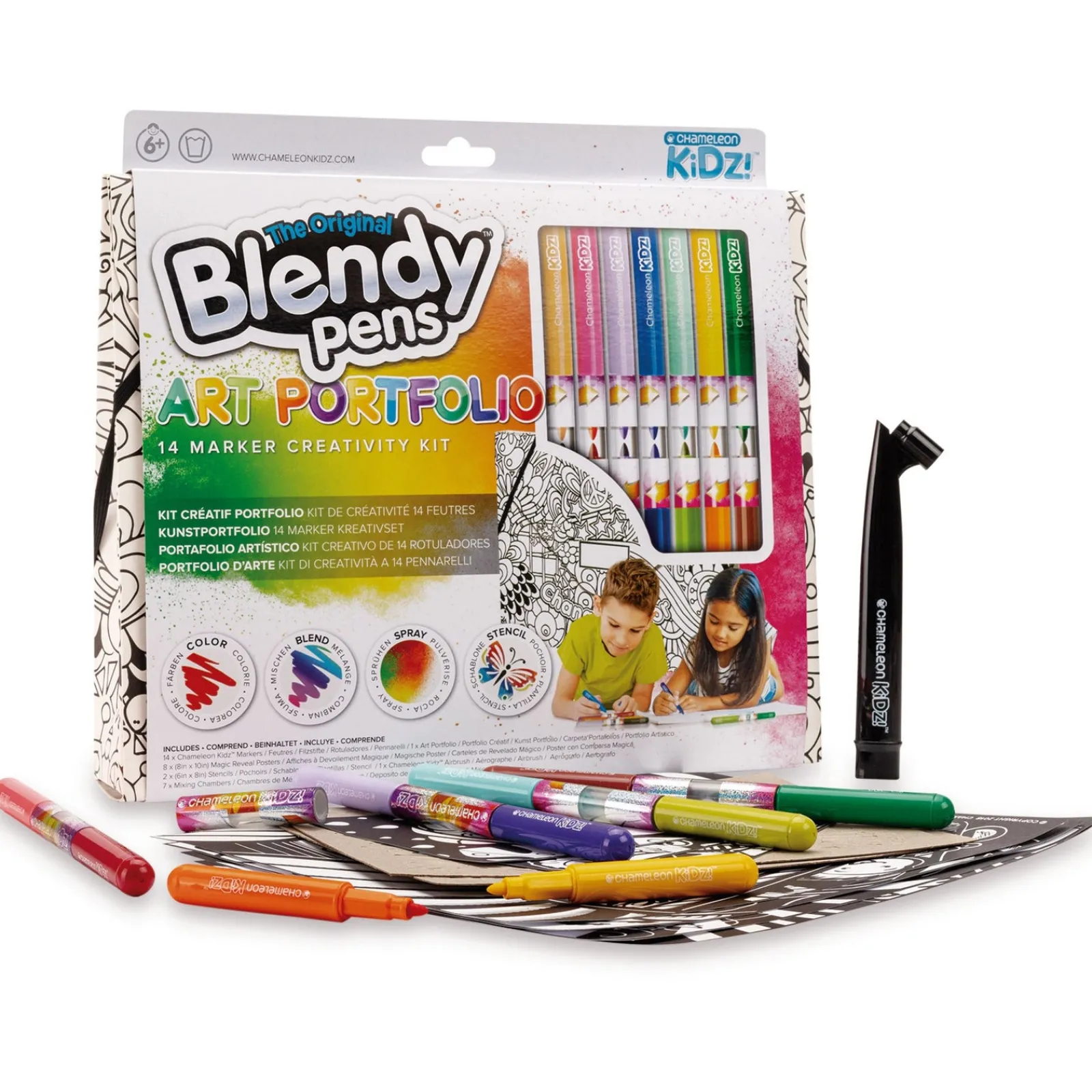 Famosa Blendy Pens - Kit De Arte Creativo