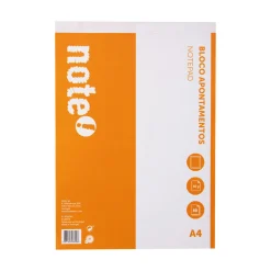 Online Note! Bloco de Apontamentos A4 Liso