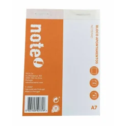 Note! Bloco De Apontamentos A7 Liso