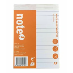 Note! Bloco De Apontamentos A7 Pautado