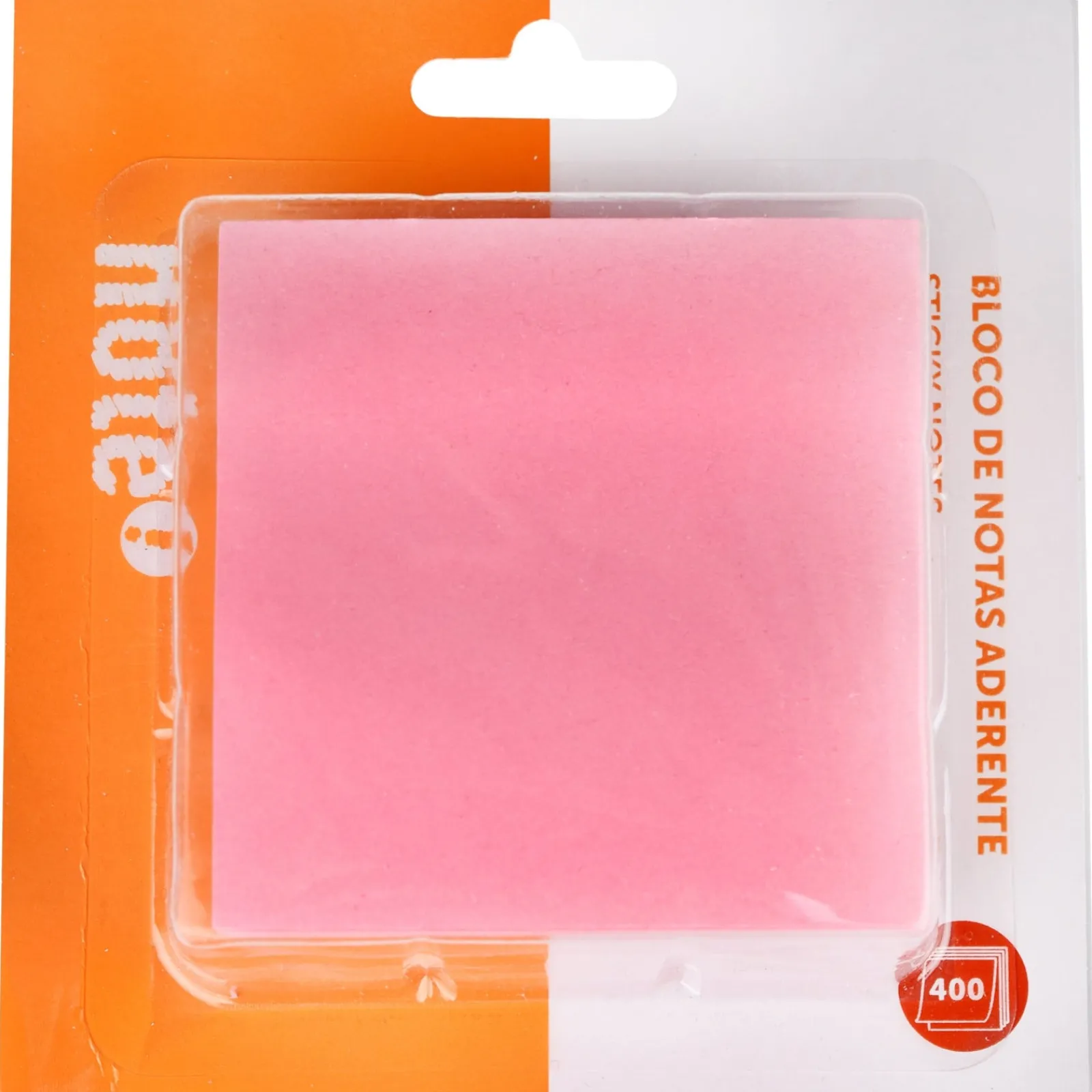 New Note! Bloco de Notas Aderente 7.6 x 7.6cm Pastel (artigo sortido)