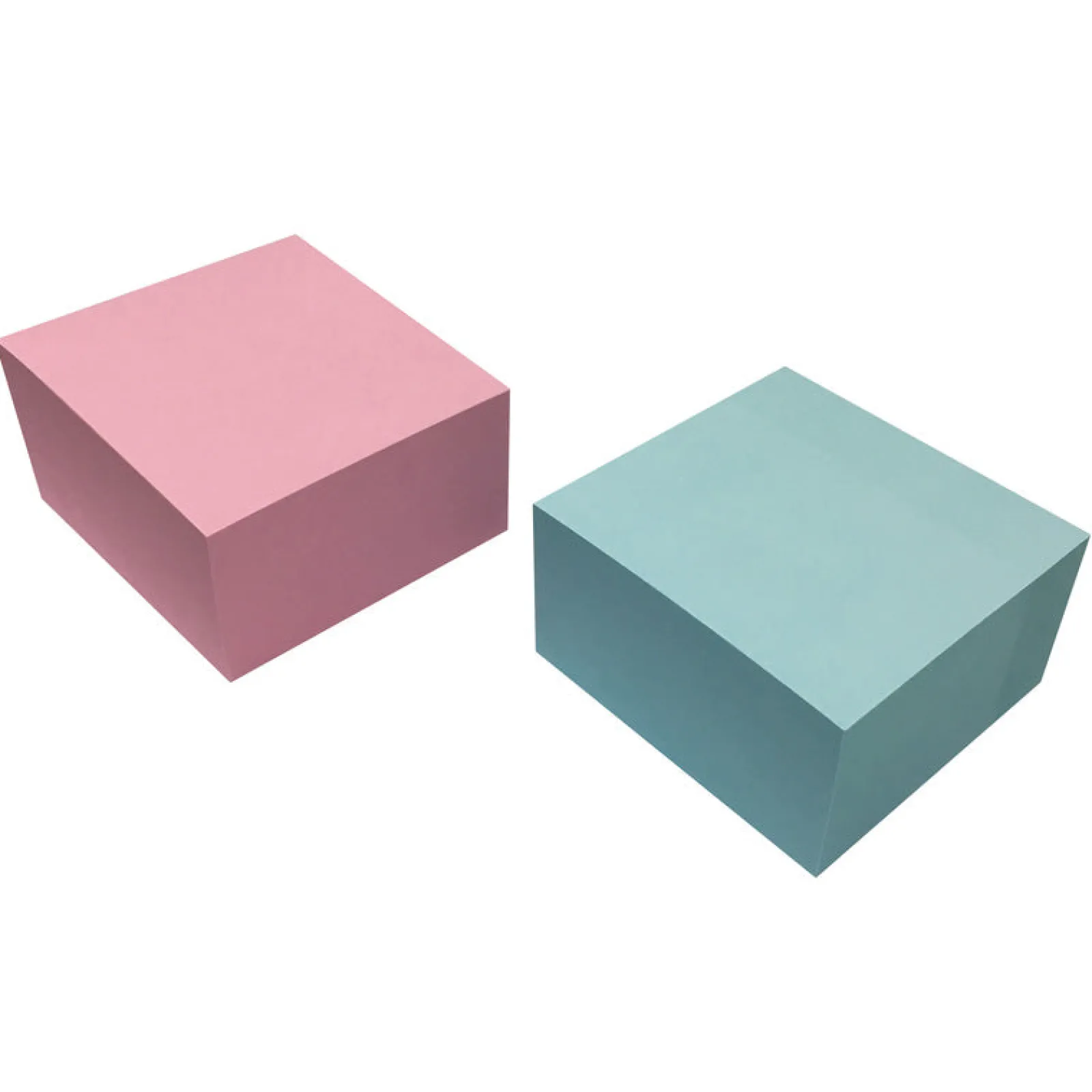 New Note! Bloco de Notas Aderente 7.6 x 7.6cm Pastel (artigo sortido)