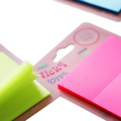 Outlet Marshmallow Bloco Notas Aderent Neon
