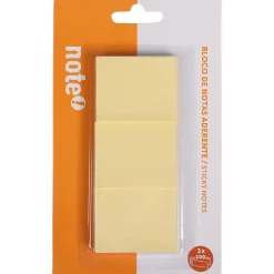 Note! Bloco Notas Aderente 50*40*3 100 Folhas Amarelo