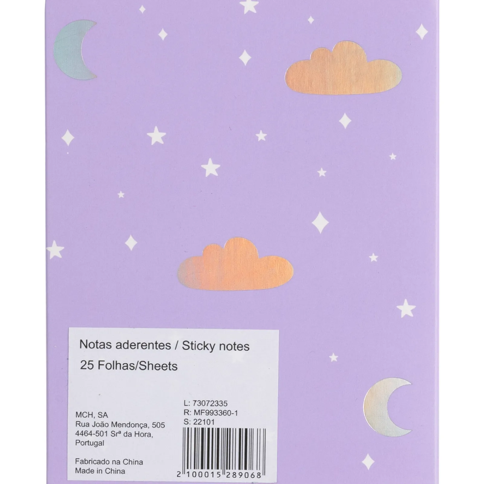 Hot Outras Marcas Bloco Notas Aderente 25 Folhas (artigo sortido)