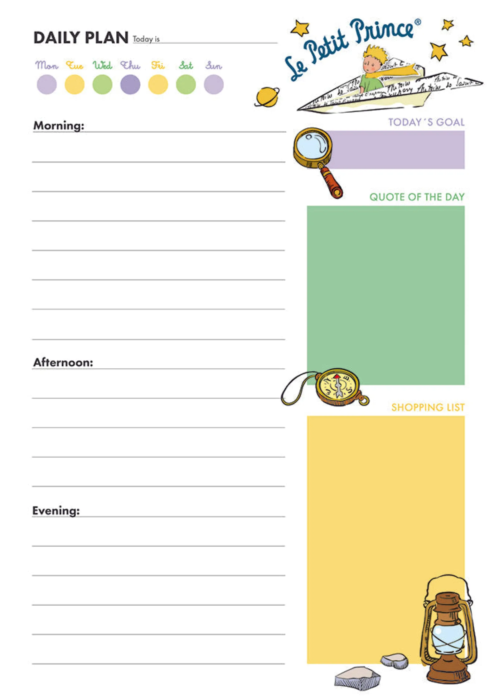 Outlet Grupo Erik Bloco Notas Aderentes - Principezinho