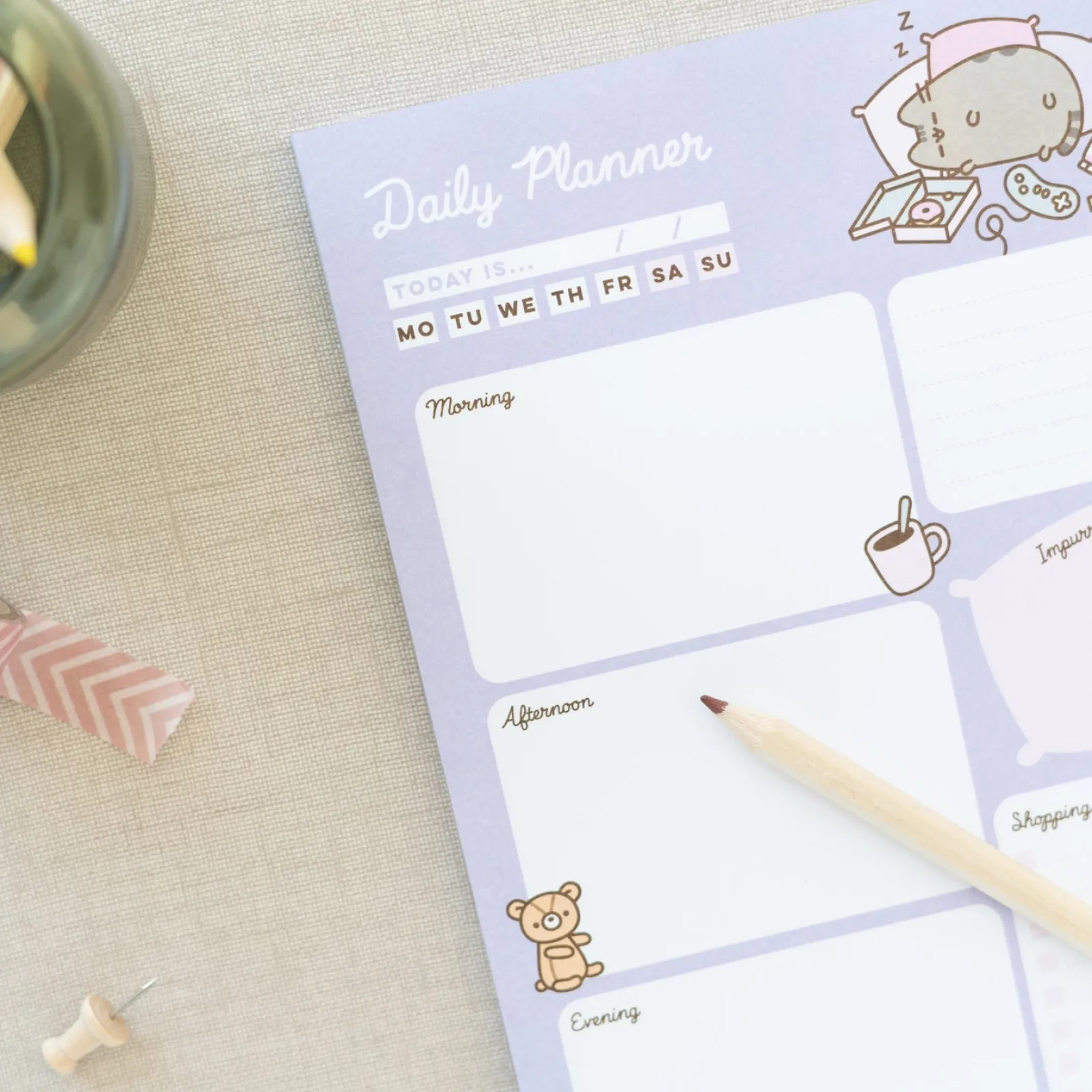 Pusheen Bloco Notas Aderentes - Moments
