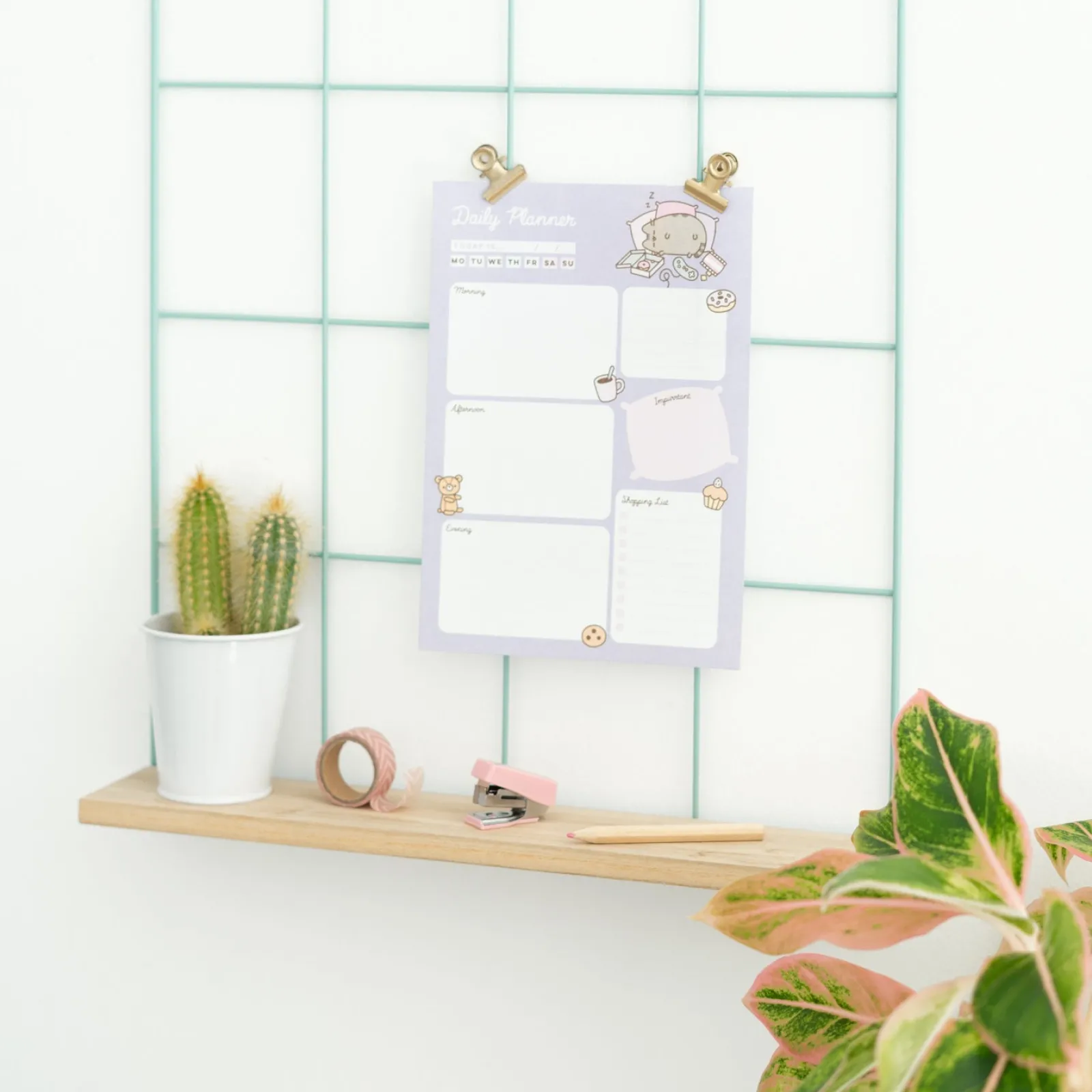 Pusheen Bloco Notas Aderentes - Moments