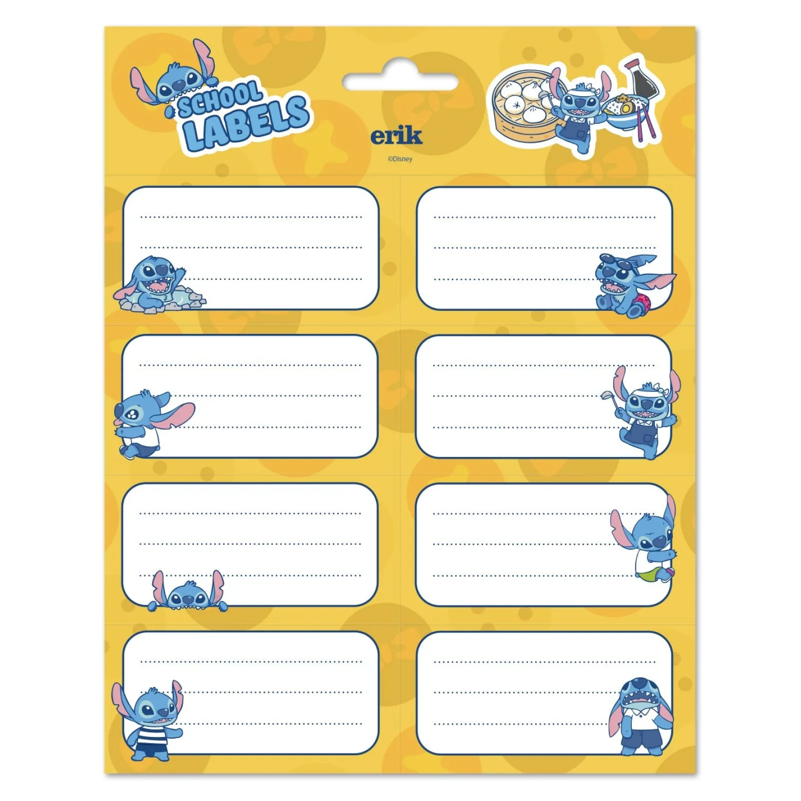 Hot Disney Bloco Notas Aderentes - Stitch