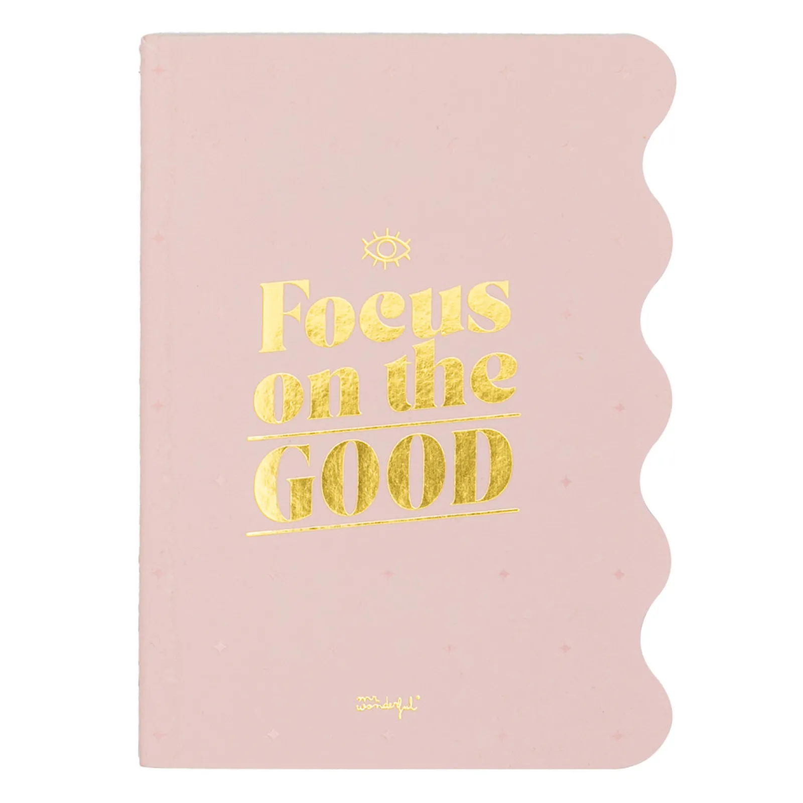 Mr. Wonderful Bloco Notas Bolso - Focus On The Good