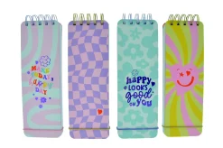 Online Sima Bloco Notas Espiral - Happy Days Sortido