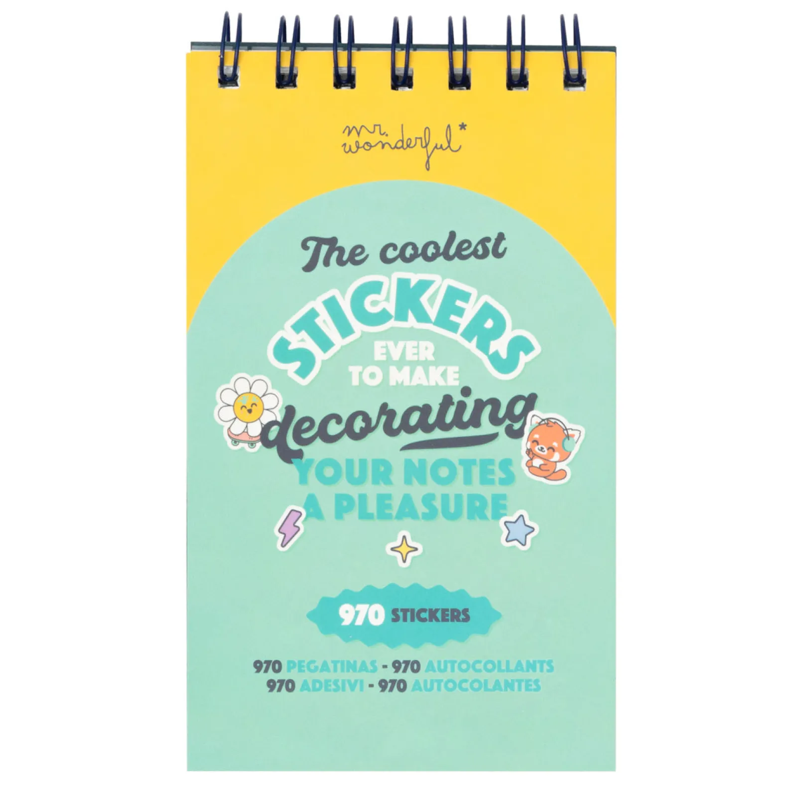 Mr. Wonderful Bloco Stickers - To Make Decorating