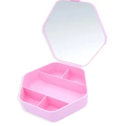 Best Bloom Beauty Bloom Espelho Guarda Joias Hexagonal