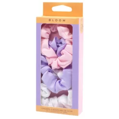 Hot Bloom Beauty Bloom Set 3 Scrunchies Cetim