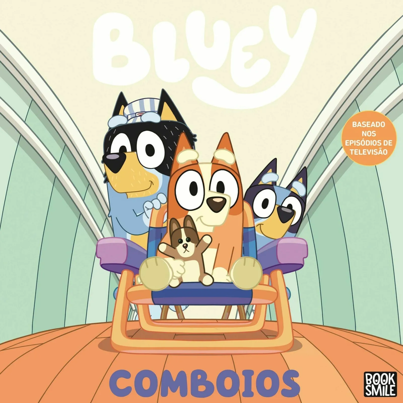 Online Booksmile Bluey - Comboios