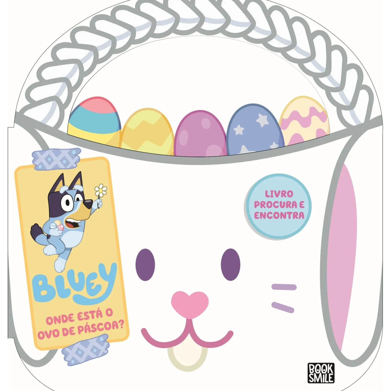 Booksmile Bluey - Onde Está o Ovo de Páscoa?