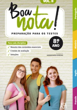 Best Edições Asa Boa Nota! Preparação para os Testes - 8.º Ano Volume II