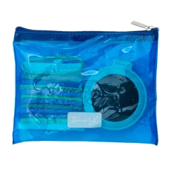 Mr. Wonderful Bolsa de Higiene Pessoal + Laços de Cabelo + Pente - Diva Hair Mode