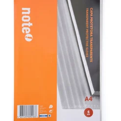 Outlet Note! Bolsa Encadernacao Transparente A4 6 Unidades