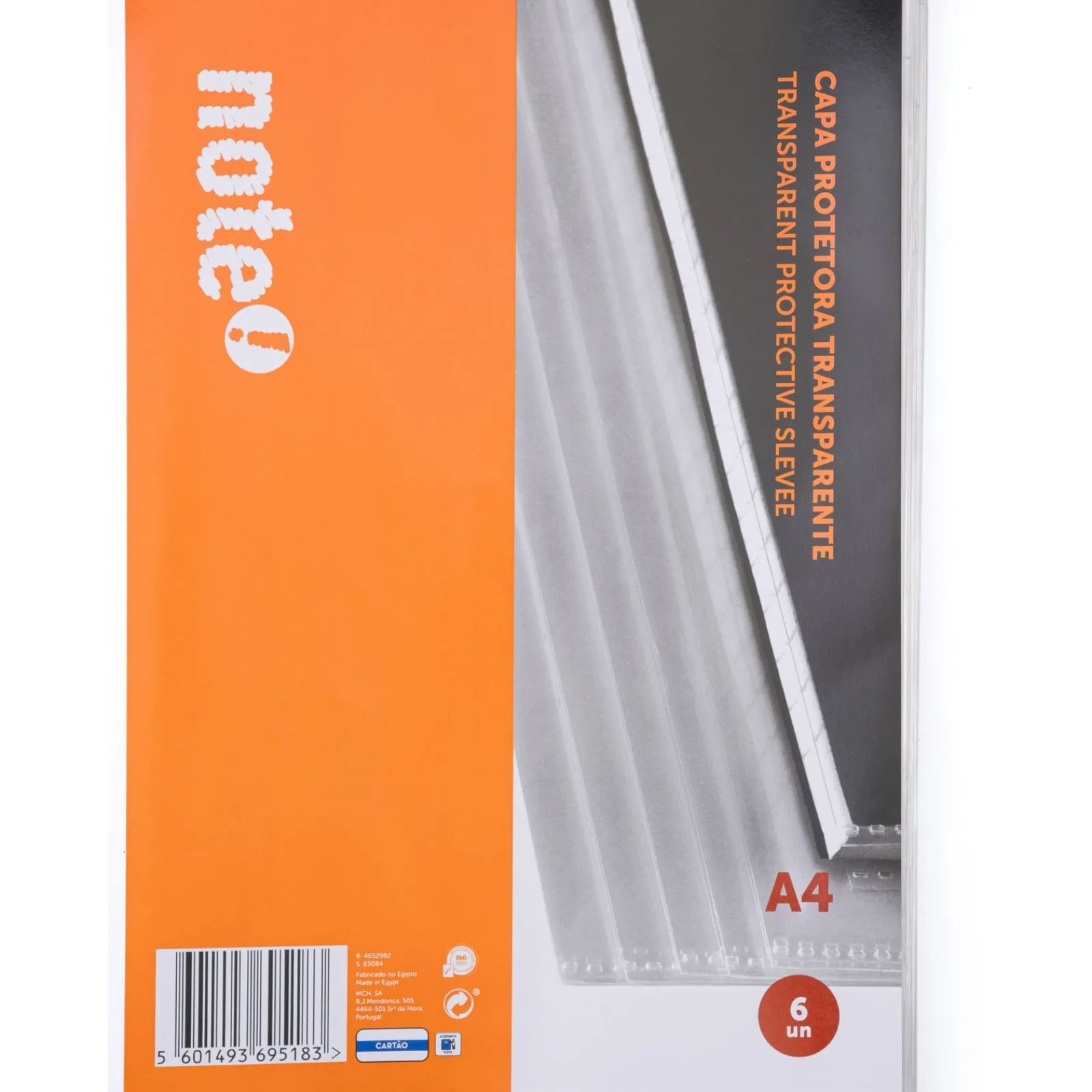 Outlet Note! Bolsa Encadernacao Transparente A4 6 Unidades