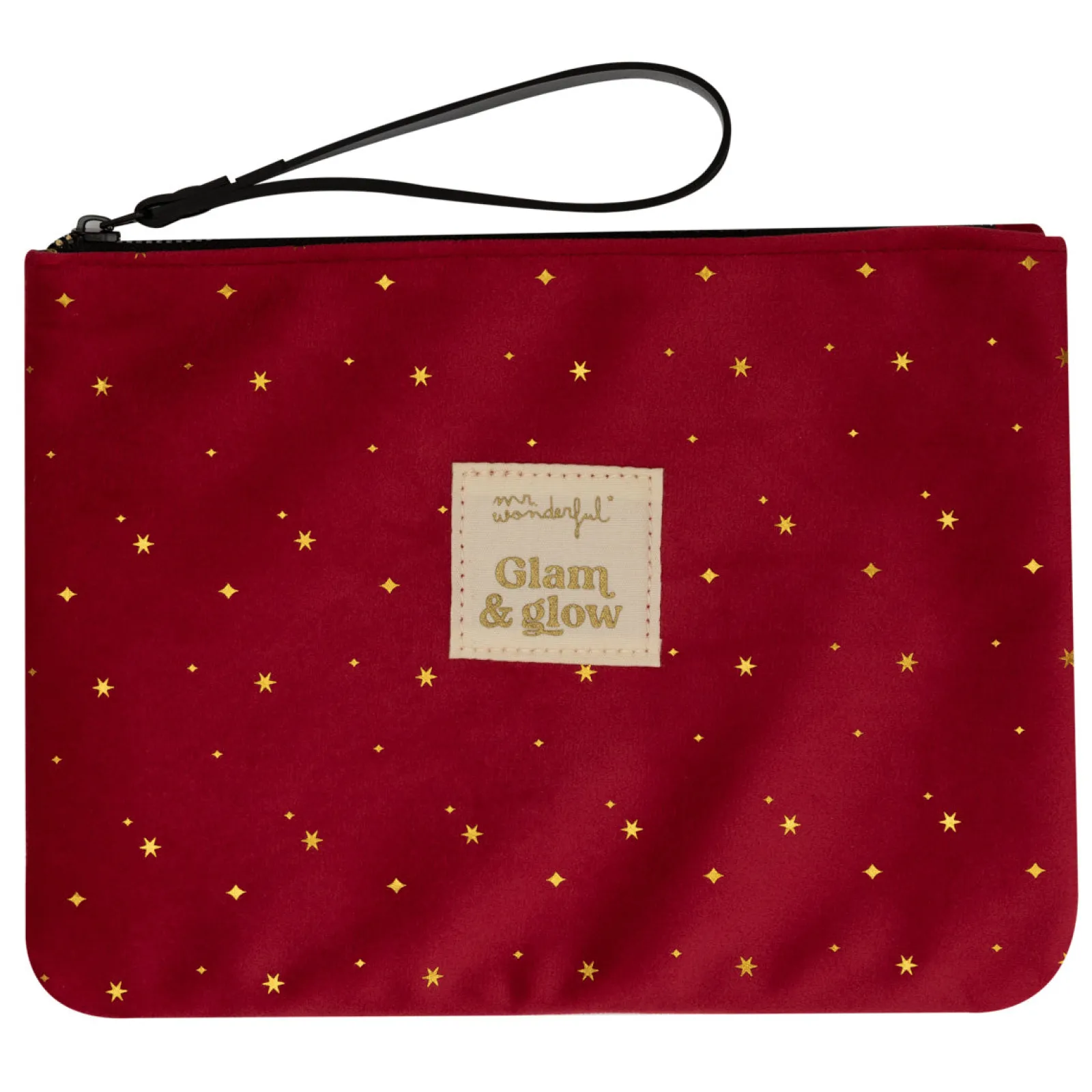 Mr. Wonderful Bolsa Necessaire - Glam&Glow Velvet