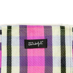 Online Mr. Wonderful Bolsa Praia - Roxo, Branco E Preto