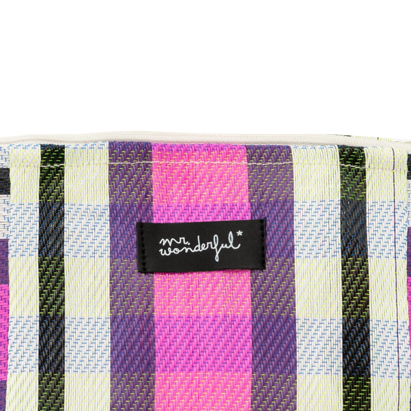 Online Mr. Wonderful Bolsa Praia - Roxo, Branco E Preto